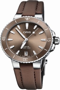 Replica 01 733 7731 4156-07 3 18 01FC Oris Aquis Date 36.5mm Ladies Watch